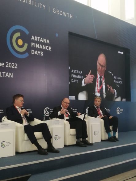 ISTC  Attends AIFC  - Astana Finance Days
