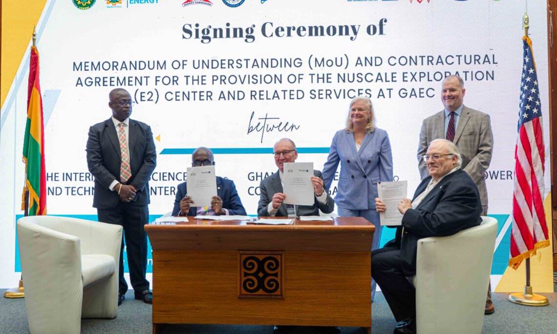 ISTC and the Ghana Atomic Energy Commission signed a Memorandum of Understanding (MoU)