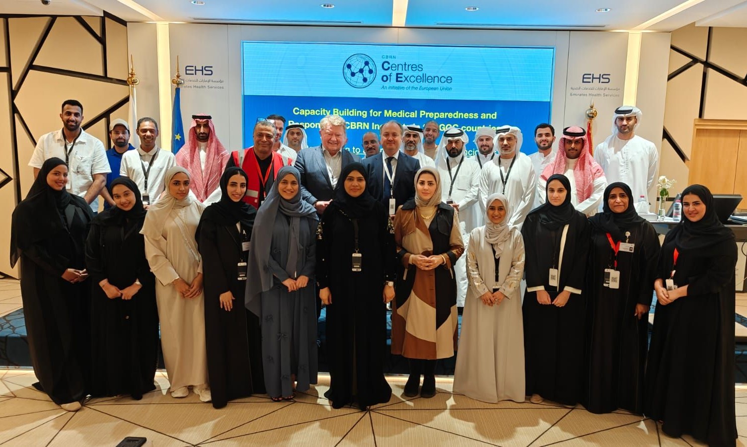 ISTC co-sponsored a chemical, biological, radiological and nuclear response train-the-trainer course in Dubai (UAE)