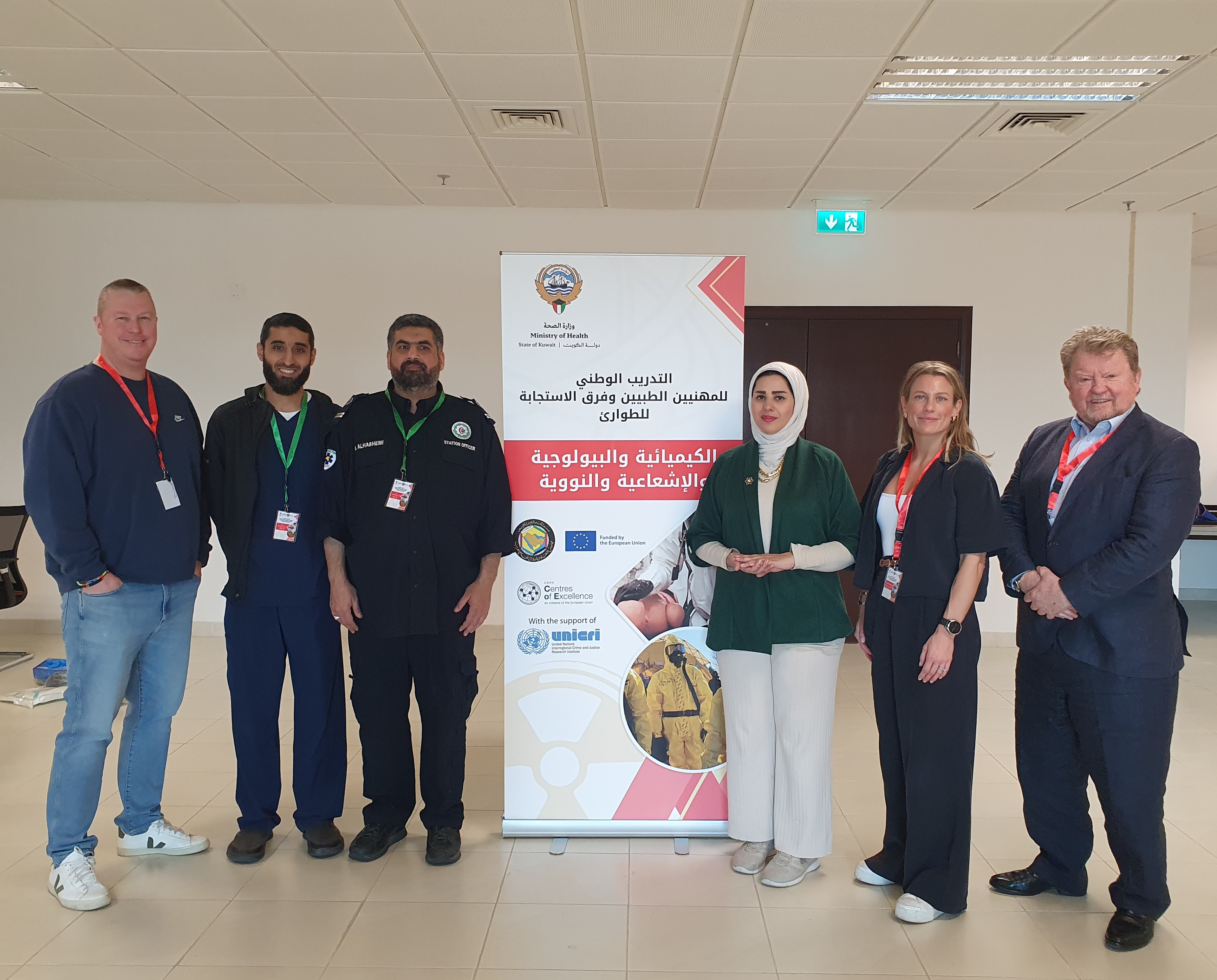 ISTC and Kuwaiti CBRN Emergency Medicine Master Trainers delivered First National Training Course to Strengthen CBRN Emergency Medicine Preparedness and Response in Kuwait