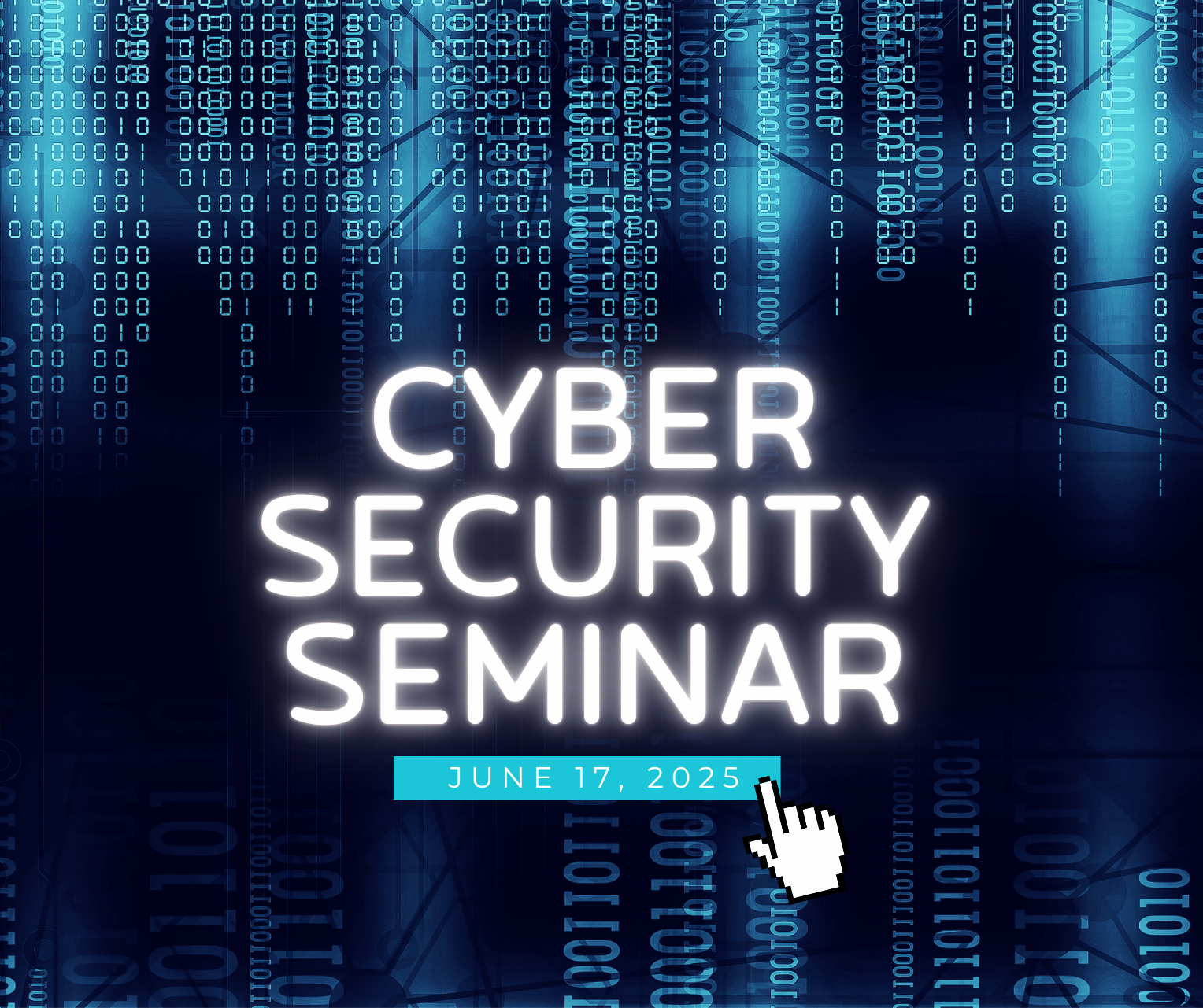 Save-the-date announcement: Cybersecurity seminar