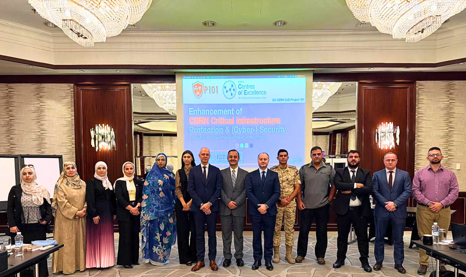 Consultation Visit to Jordan under EU CBRN CoE Project 101