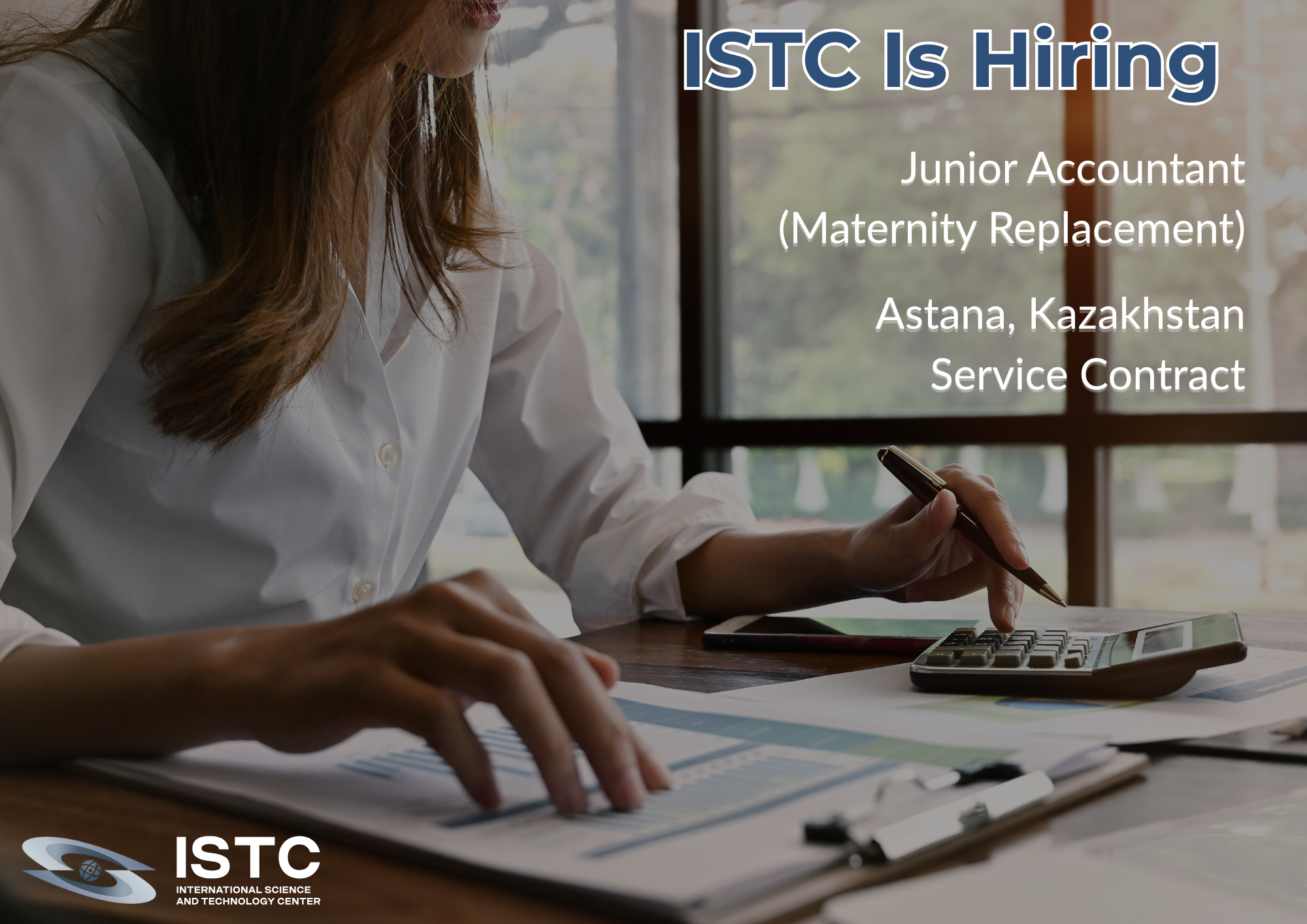 Vacancy Announcement: Junior Accountant (Maternity Replacement)