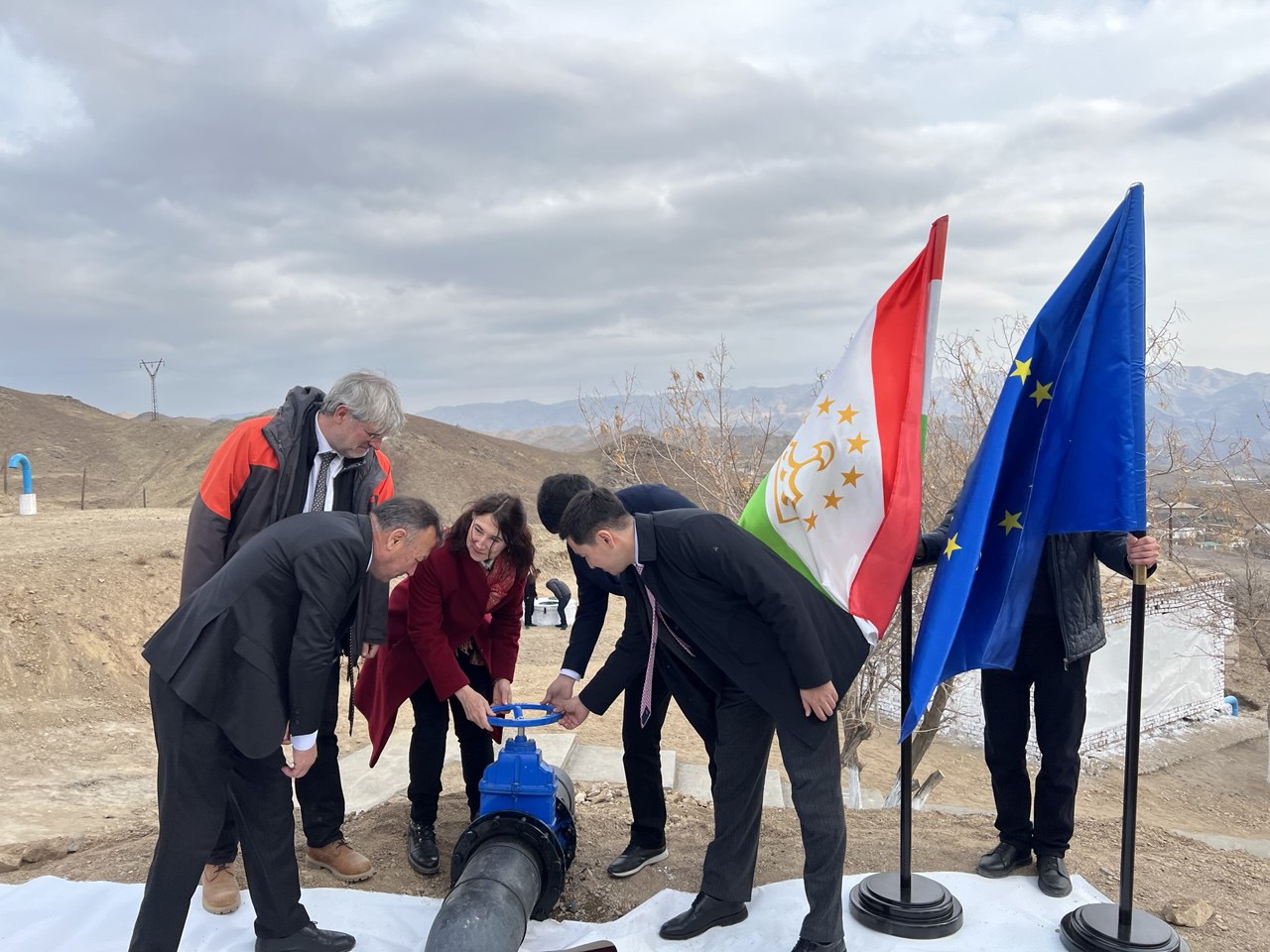 European Union and Republic of Tajikistan mark completion of long-term Water-Safety Infrastructure in Istiklol, Tajikistan