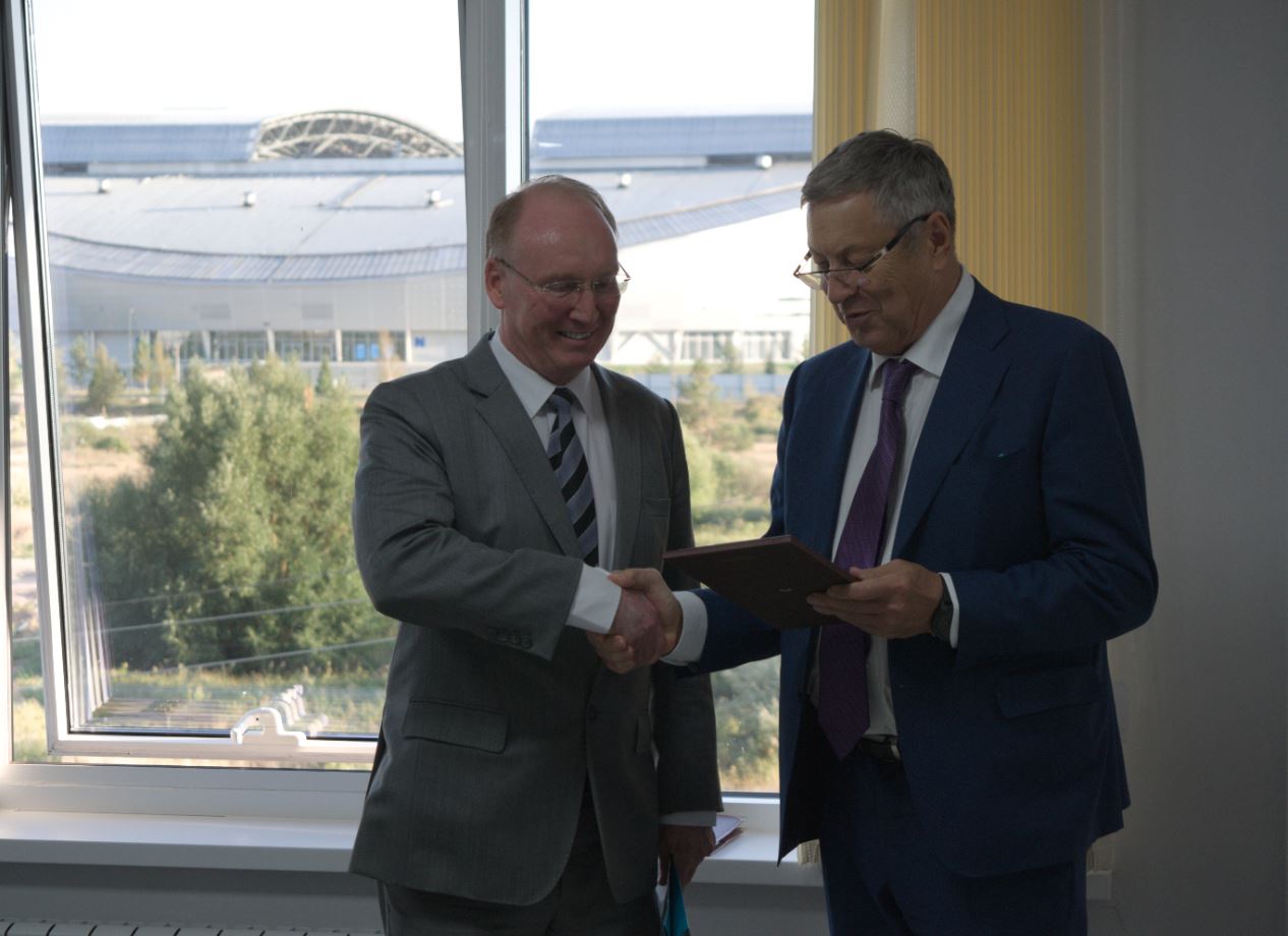 ISTC Honors Vladimir Shkolnik, One of its Founders