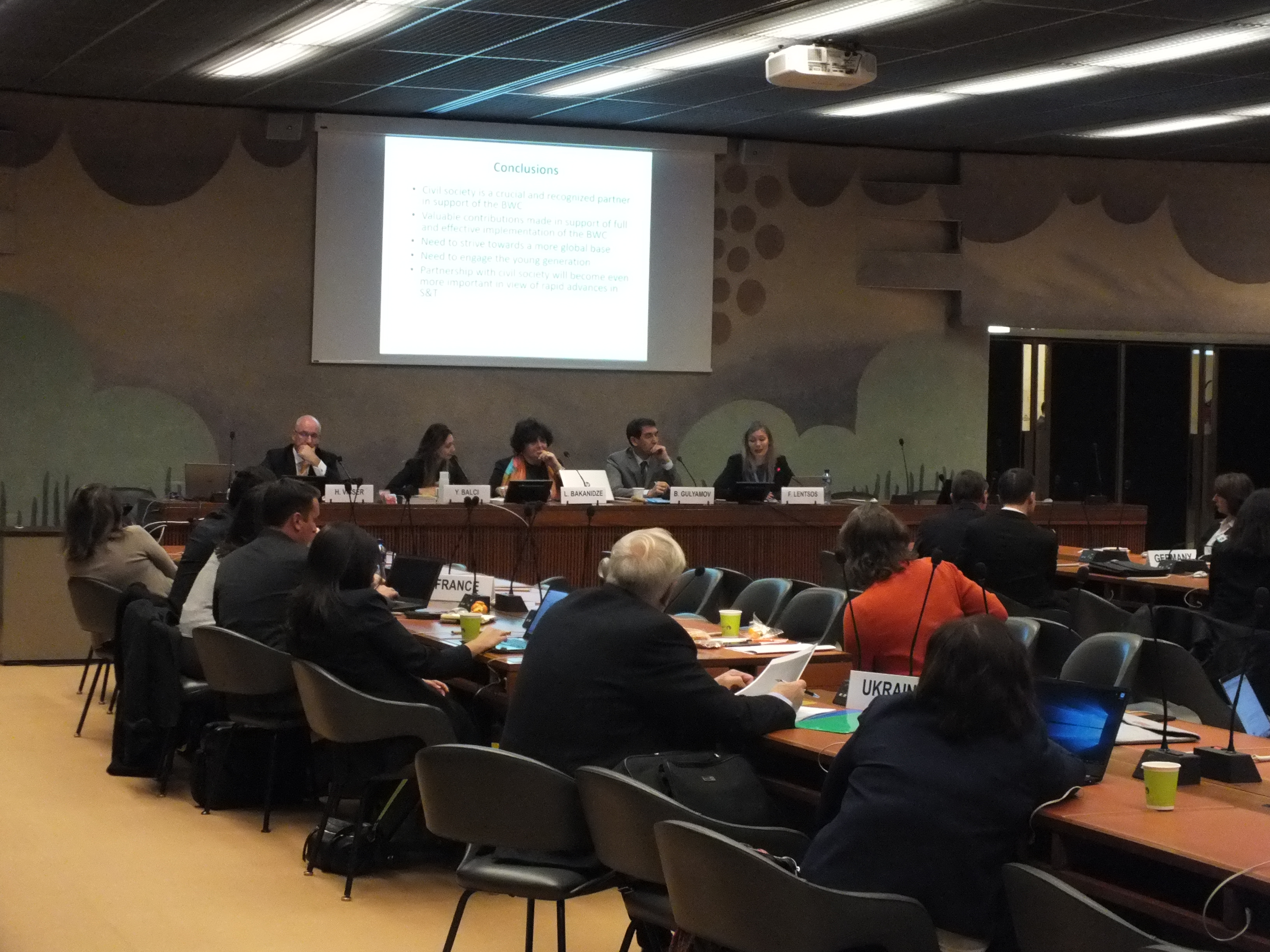 ISTC Statement on Project 53 at the Biological Weapons Convention Meeting of States Parties 4 December 2019