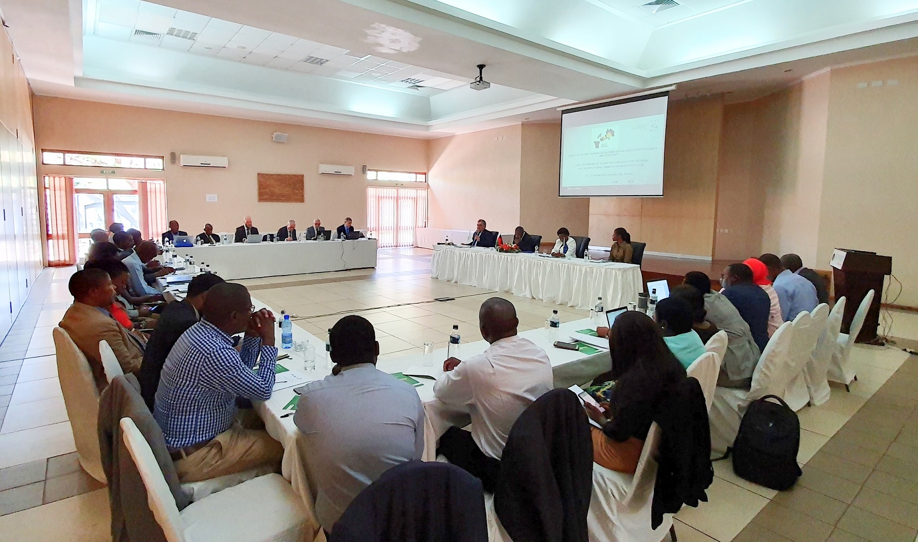 Representatives of MC5.01/15B’s project countries and SADC’s Nuclear Regulators Network agree a plan of action for continuation of collaborative activities 