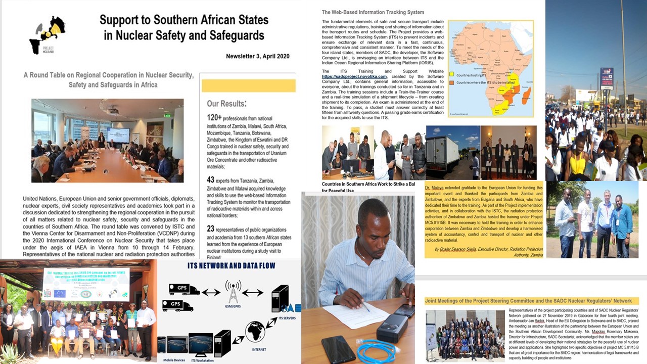 Support to Southern African States in Nuclear Safety and Safeguards