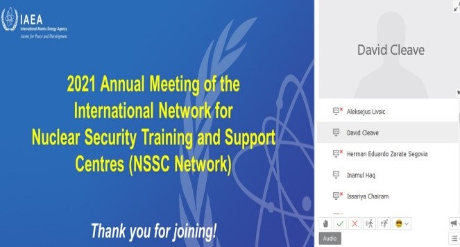 ISTC acquires observer status at the IAEA International Network for Nuclear Security Training and Support Centres (NSSC Network)