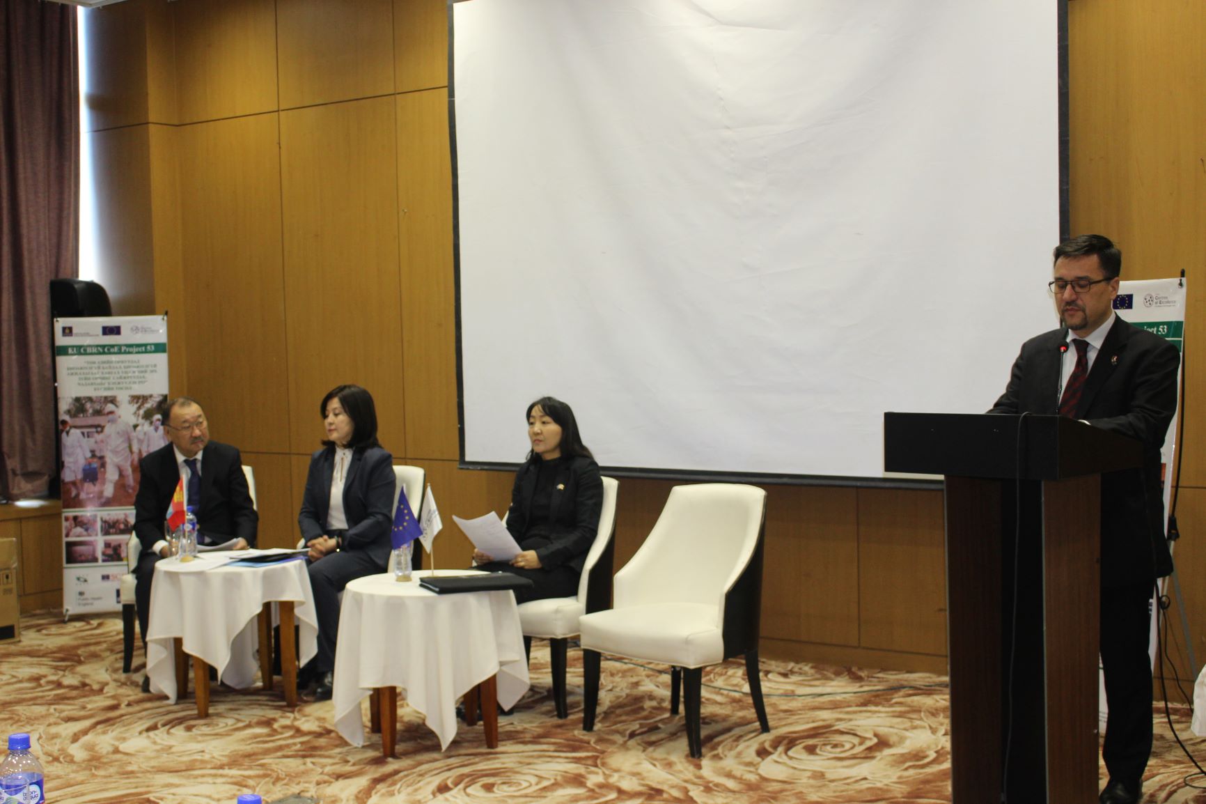 Official Ceremony for Handover of Second Package of Laboratory Equipment Provided by the EU funded Project 53 of the EU CBRN CoE Initiative in Mongolia 