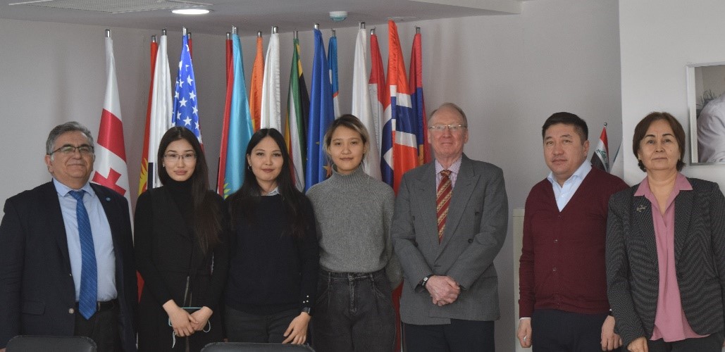 E URASIAN NATIONAL UNIVERSITY STUDENTS ON INTERNSHIP AT ISTC