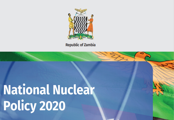 Project MC 5.01 15B Supports the Implementation of the Nuclear Policy for Zambia 2020